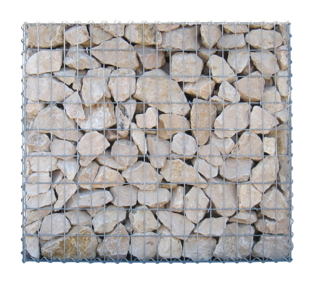 Gabion 100 cm x 90 cm x 30 cm (L x H x P), mailles 5 cm x 10 cm, spirale