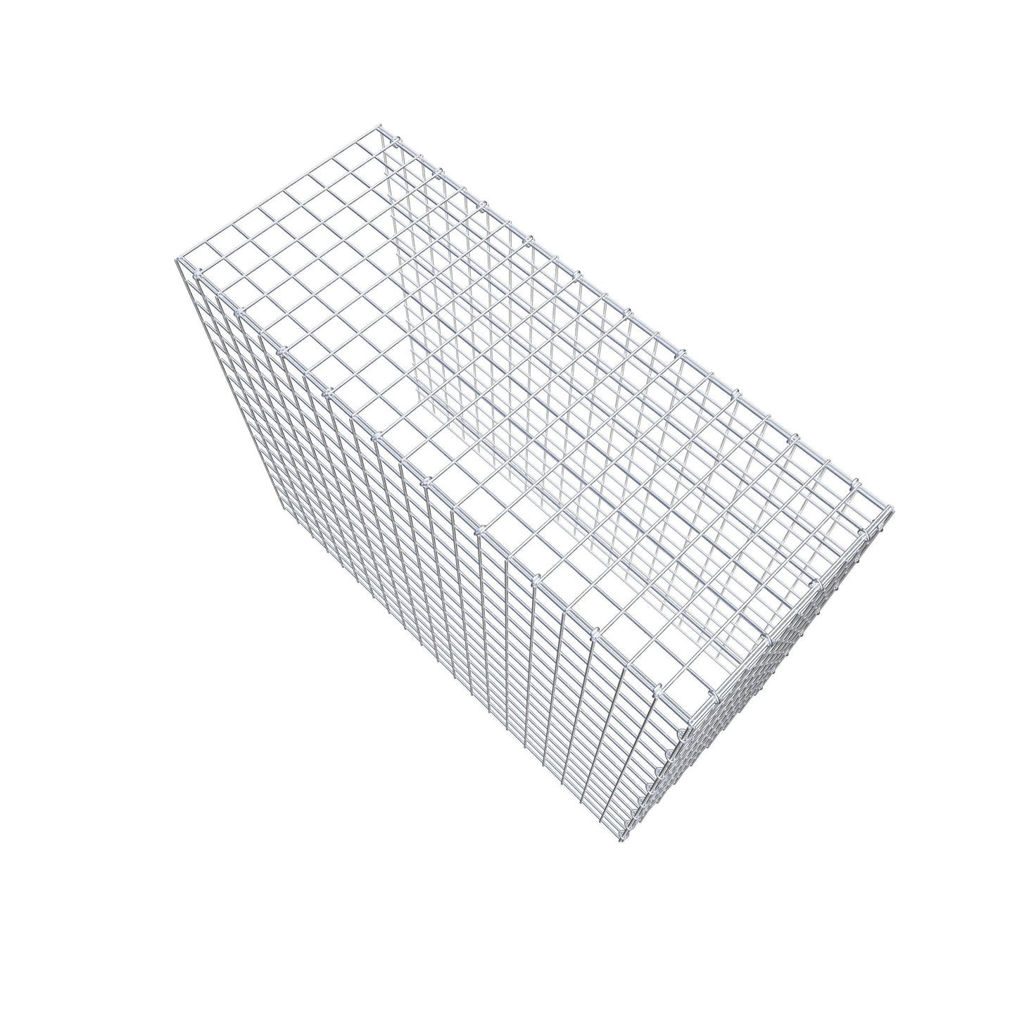 Gabião Tipo 4 100 cm x 80 cm x 40 cm (C x A x P), malhagem 5 cm x 5 cm, anel C