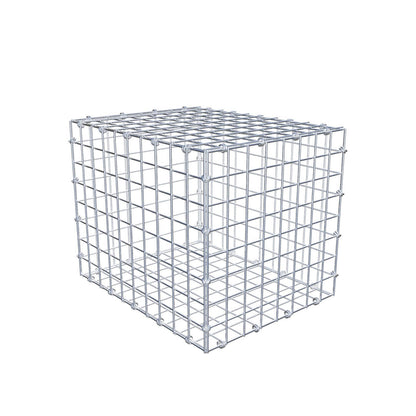 Gabião 50 cm x 40 cm x 40 cm (C x A x P), malhagem 5 x 5 cm, anel espiral
