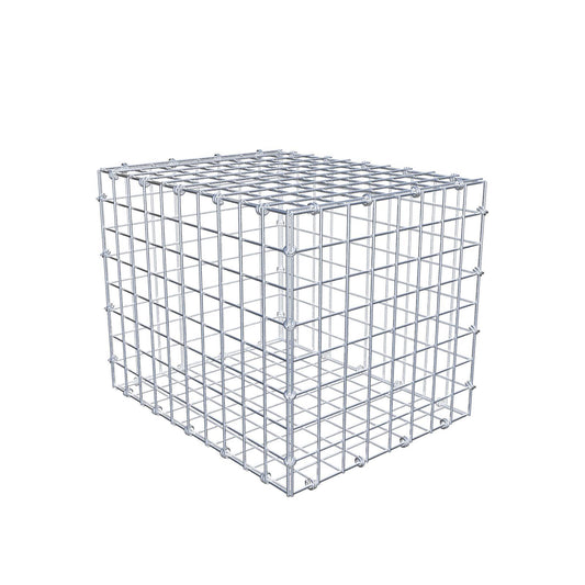 Gabione 50 cm x 40 cm x 40 cm (L x H x T), Maschenweite 5 x 5 cm, Spiralring