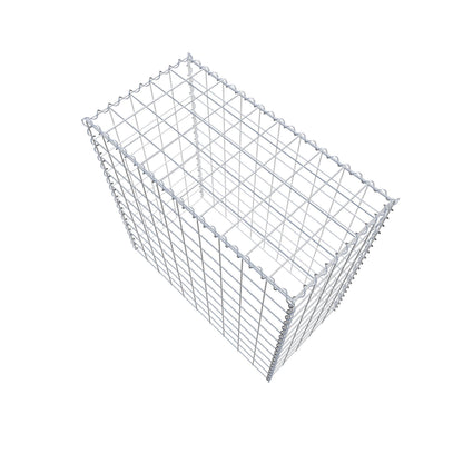 Gavión complementario tipo 3 100 cm x 100 cm x 50 cm (L x A x P), malla 10 cm x 10 cm, espiral