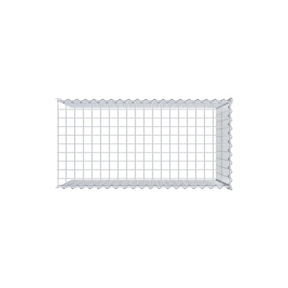 Anbaugabione Typ 4 100 cm x 60 cm x 50 cm (L x H x T), Maschenweite 5 cm x 5 cm, Spirale