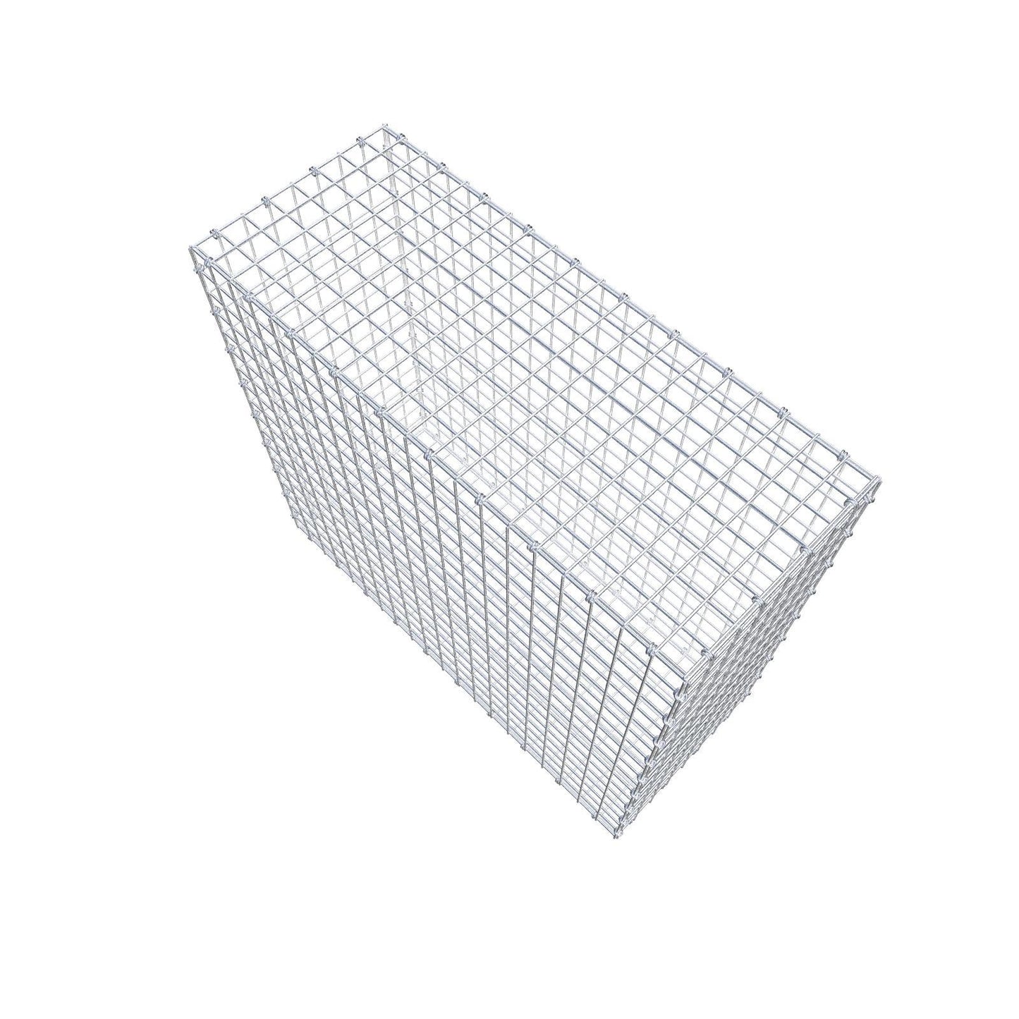 Gabion 100 cm x 90 cm x 40 cm (L x H x D), mesh size 5 x 5 cm, spiral ring