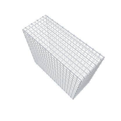 Gabion 100 cm x 90 cm x 40 cm (L x H x D), mesh size 5 x 5 cm, spiral ring