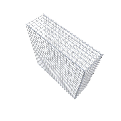 Gavión complementario tipo 2 100 cm x 100 cm x 30 cm (L x A x P), malla 5 cm x 5 cm, espiral