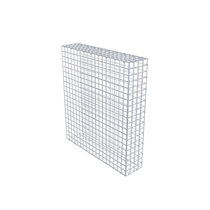 Gavión complementario de tipo 2 100 cm x 90 cm x 20 cm (L x A x P), malla 5 cm x 5 cm, anillo en C