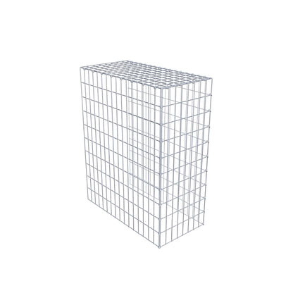 Fourche rapportée type 4 100 cm x 80 cm x 40 cm (L x H x P), maille 5 cm x 10 cm, anneau en C