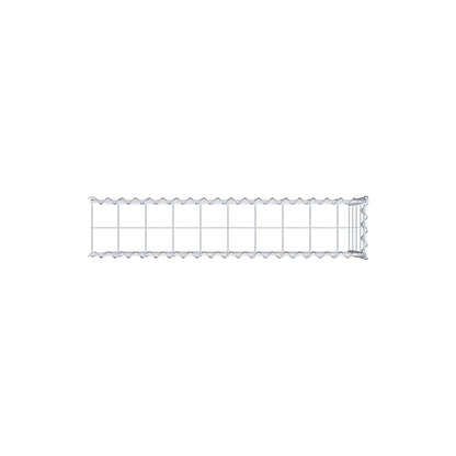 Anbaugabione Typ 4 100 cm x 40 cm x 20 cm (L x H x T), Maschenweite 10 cm x 10 cm, Spirale