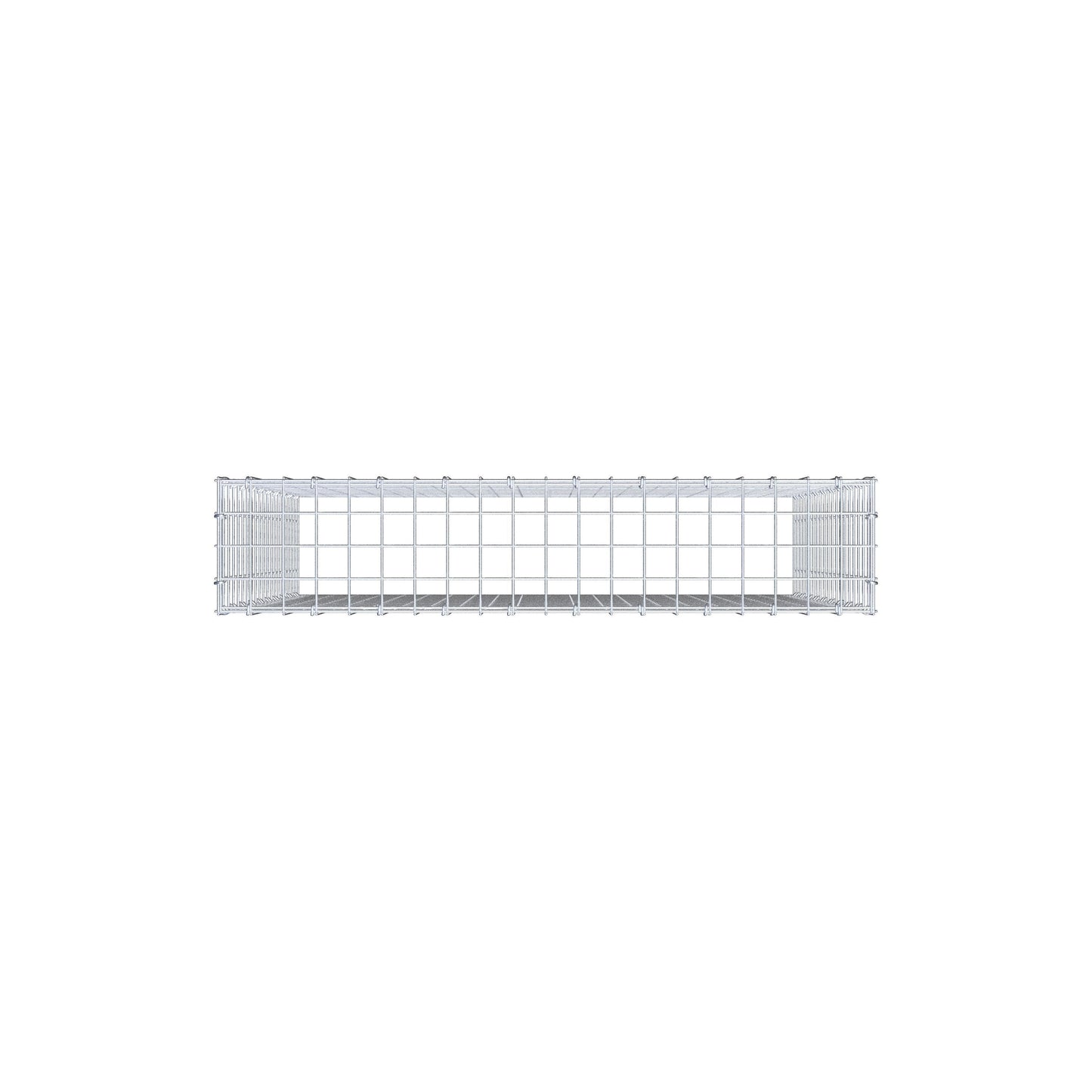 Gavión adicional tipo 3 100 cm x 100 cm x 20 cm (L x A x P), malla 5 cm x 5 cm, anillo en C