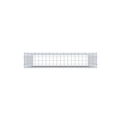 Gavión adicional tipo 3 100 cm x 100 cm x 20 cm (L x A x P), malla 5 cm x 5 cm, anillo en C