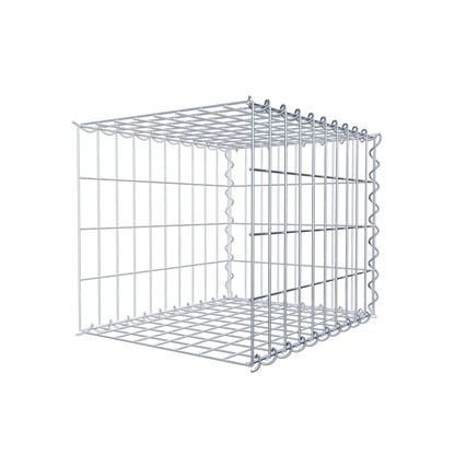 Gabião tipo 2 50 cm x 40 cm x 40 cm (C x A x P), malhagem 5 cm x 10 cm, espiral