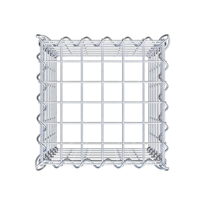 Add-on schanskorf type 3 30 cm x 30 cm x 30 cm (L x H x D), maaswijdte 5 cm x 5 cm, spiraalvormig