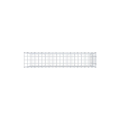 Anbaugabione Typ 2 100 cm x 60 cm x 20 cm, Maschenweite 5 cm x 10 cm, C-Ring