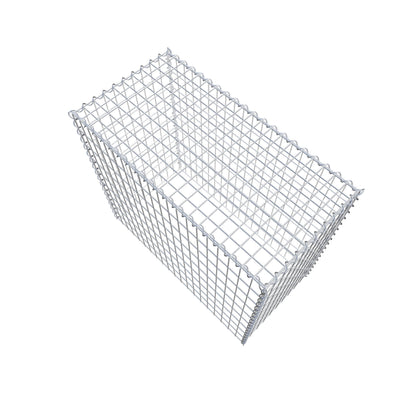 Gabião tipo 3 100 cm x 90 cm x 50 cm (C x A x P), malhagem 5 cm x 10 cm, espiral