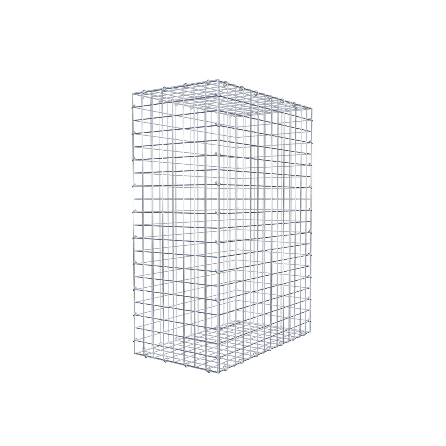 Gabion 100 cm x 70 cm x 40 cm (L x H x D), maskstorlek 5 cm x 5 cm, C-ring