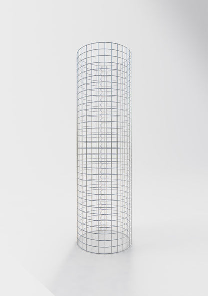Gabionsøjle ca. 47 cm diameter, 160 cm højde, maskestørrelse 5 cm x 5 cm