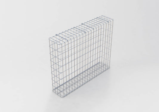 Gavión galvanizado en caliente 102 cm x 82 cm x 22 cm, malla 5 cm x 10 cm, totalmente soldado
