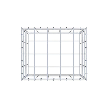 Gabião Tipo 3 50 cm x 40 cm x 40 cm (C x A x P), malhagem 10 cm x 10 cm, anel C