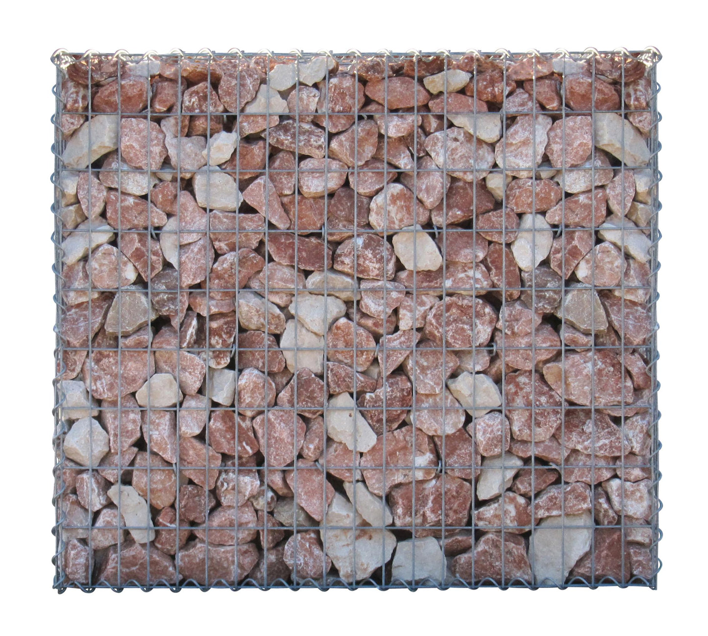 Gabião 100 cm x 90 cm x 30 cm (C x A x P), malhagem 5 cm x 10 cm, espiral