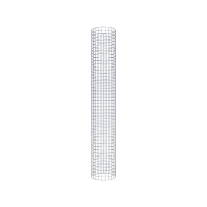 Gabionensäule rund 37 cm Durchmesser, 230 cm Höhe, Maschenweite 5 cm x 5 cm