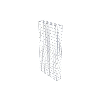 Fourche rapportée type 2 200 cm x 100 cm x 20 cm (L x H x P), mailles 10 cm x 10 cm, anneau en C