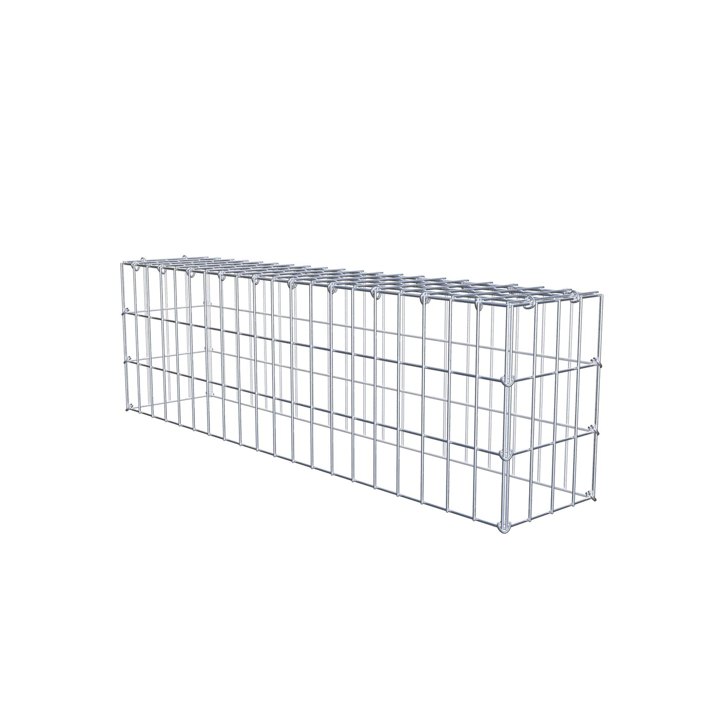 Fourche rapportée type 3 100 cm x 30 cm x 20 cm (L x H x P), mailles 5 cm x 10 cm, anneau C
