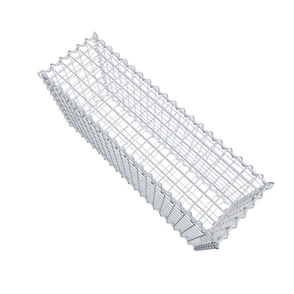 Set di 2 gabbioni 100 cm x 50 cm x 30 cm (L x A x P), maglia 5 x 5 cm, spirale