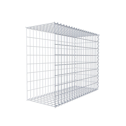 Grown-on gabion type 2 100 cm x 80 cm x 40 cm (L x H x D), mesh size 5 cm x 10 cm, spiral