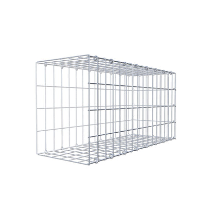 Anbaugabione Typ 2 80 cm x 40 cm x 30 cm, Maschenweite 5 cm x 10 cm, C-Ring