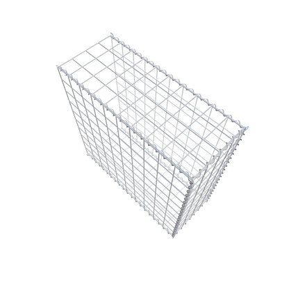 Gabião tipo 2 100 cm x 100 cm x 40 cm (C x A x P), malhagem 10 cm x 10 cm, espiral