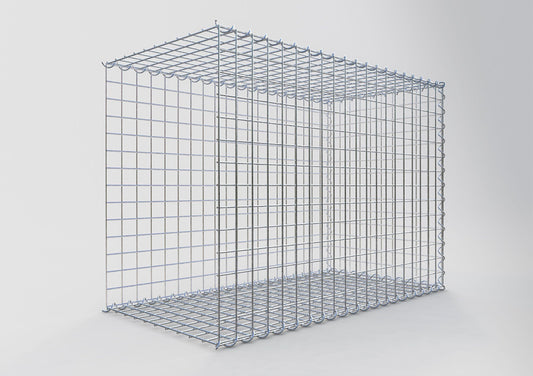 Gabbione aggiuntivo tipo 2 100 cm x 70 cm x 50 cm (L x H x P), maglia 5 cm x 5 cm, a spirale