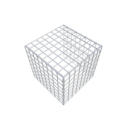 Monteret gabion type 4 40 cm x 40 cm x 40 cm (L x H x D), maskestørrelse 5 cm x 5 cm, C-ring