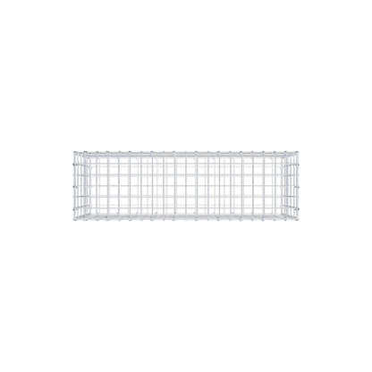 Gabione 100 cm x 50 cm x 30 cm (L x H x T), Maschenweite 5 cm x 10 cm, C-Ring