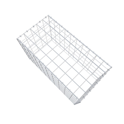 Gabbione aggiuntivo di tipo 3 100 cm x 60 cm x 50 cm (L x A x P), maglia 10 cm x 10 cm, anello a C