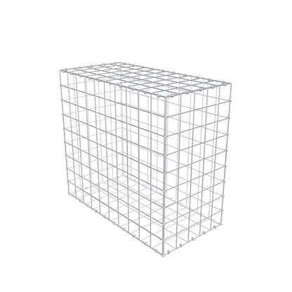 Gabião 100 cm x 90 cm x 50 cm (C x A x P), malhagem 10 x 10 cm, anel espiral