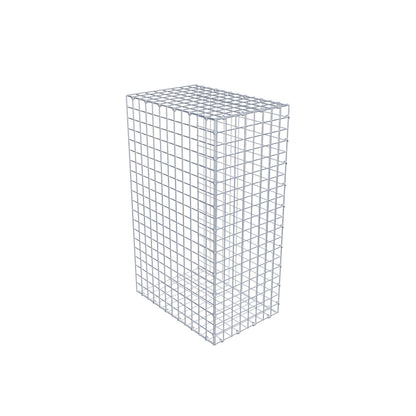 Fourche rapportée type 2 100 cm x 60 cm x 40 cm (L x H x P), mailles 5 cm x 5 cm, anneau C