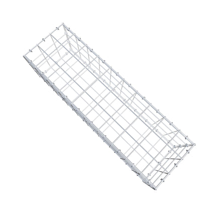 Gabion 100 cm x 30 cm x 30 cm (L x H x D), mesh size 10 cm x 10 cm, C-ring