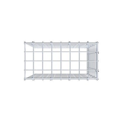 Gabião Tipo 4 50 cm x 40 cm x 20 cm (C x A x P), malhagem 5 cm x 5 cm, anel C