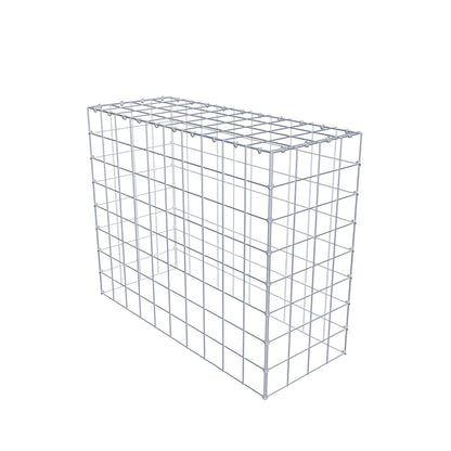 Gabbione aggiuntivo di tipo 3 100 cm x 80 cm x 40 cm (L x H x P), maglia 10 cm x 10 cm, anello a C