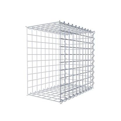 Gabião tipo 2 50 cm x 50 cm x 30 cm (C x A x P), malhagem 5 cm x 5 cm, espiral