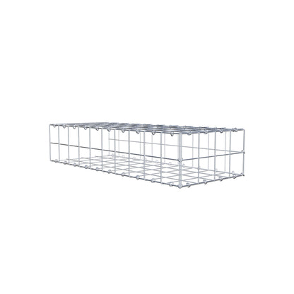 Fourche rapportée type 2 100 cm x 20 cm x 40 cm (L x H x P), mailles 10 cm x 10 cm, anneau C