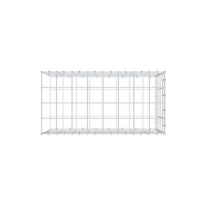 Gabião Tipo 2 80 cm x 40 cm x 40 cm (C x A x P), malhagem 10 cm x 10 cm, anel C