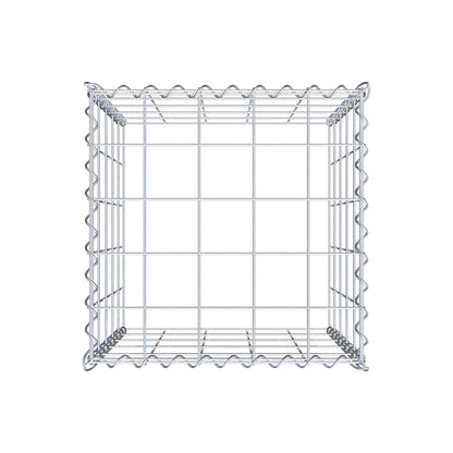 Anbaugabione Typ 3 50 cm x 50 cm x 50 cm (L x H x T), Maschenweite 10 cm x 10 cm, Spirale