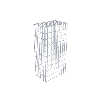 Fourche rapportée type 3 100 cm x 30 cm x 50 cm (L x H x P), mailles 5 cm x 10 cm, anneau C