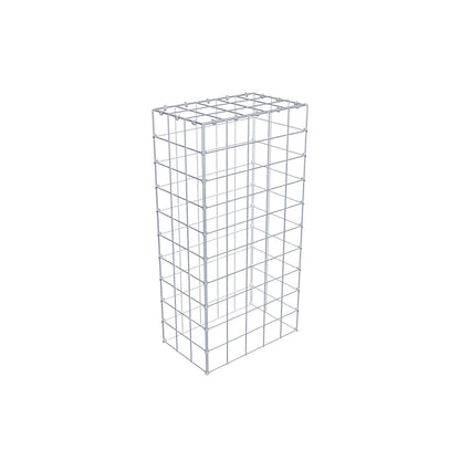 Gabião Tipo 3 100 cm x 30 cm x 50 cm (C x A x P), malhagem 10 cm x 10 cm, anel C