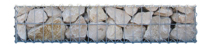 Gabião 100 cm x 20 cm x 30 cm (C x A x P), malhagem 5 cm x 10 cm, espiral