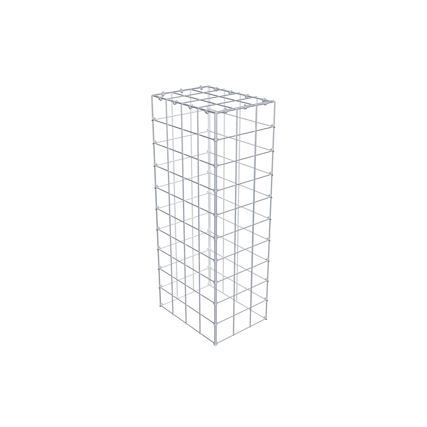 Type 3 oplegkorf 100 cm x 40 cm x 30 cm (L x H x D), maaswijdte 10 cm x 10 cm, C-ring