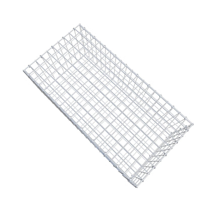 Gabione 100 cm x 40 cm x 50 cm (L x H x T), Maschenweite 5 cm x 10 cm, C-Ring