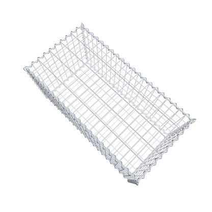 Gabion 100 cm x 50 cm x 50 cm (L x H x D), mesh size 5 cm x 10 cm, spiral