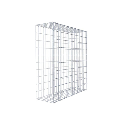 Fourche rapportée type 2 100 cm x 90 cm x 30 cm, mailles 5 cm x 10 cm, anneau en C